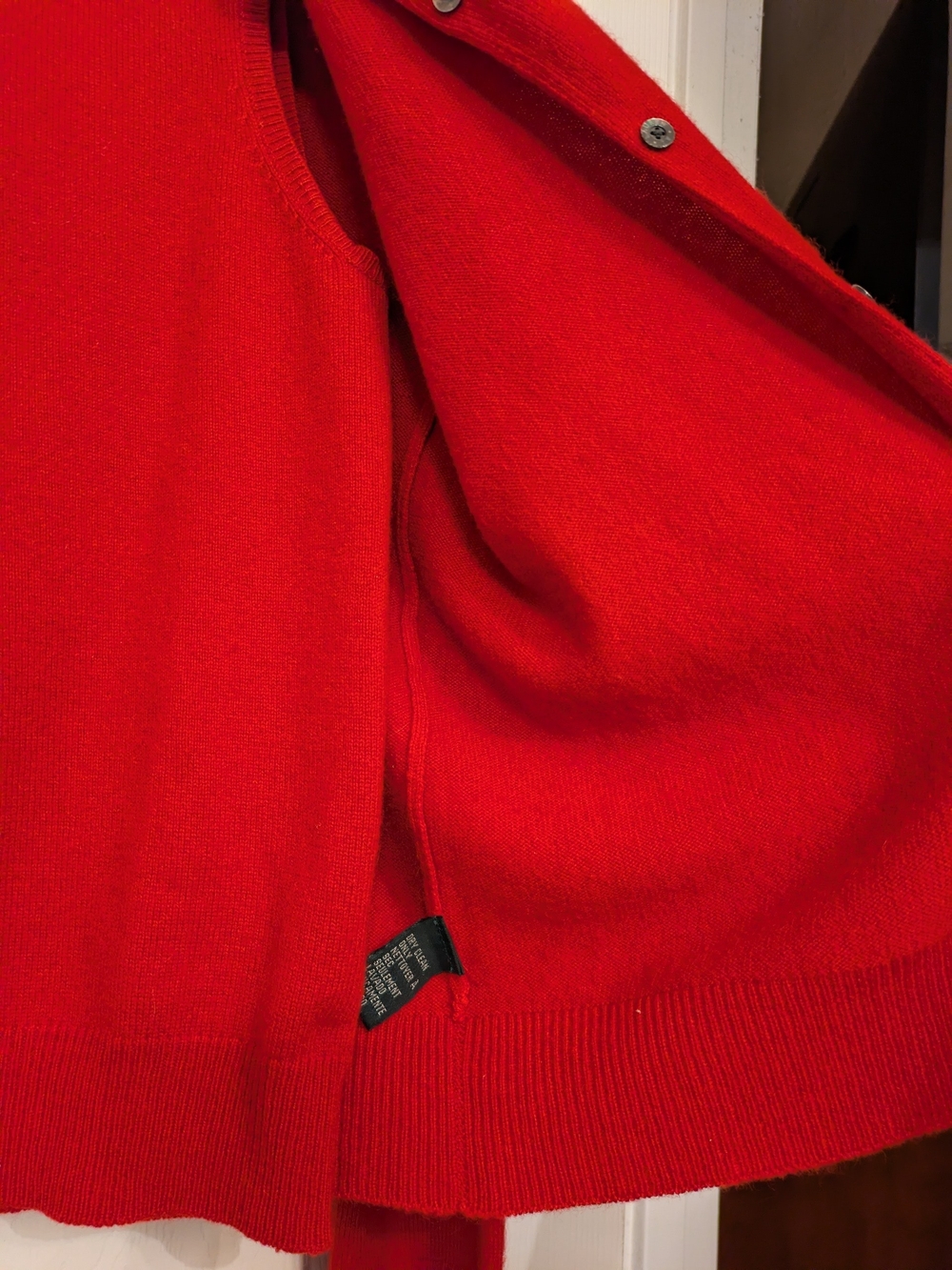 Lauren Ralph Lauren Women's Red Cashmere Cardigan 2-piece Set - Picture 5 of 9